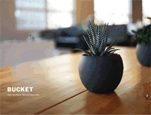 Tablet Screenshot of bucketlistcoffee.com